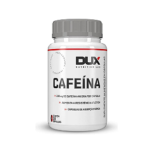 CAFEINA - 30 CAPSULAS - DUX NUTRITION