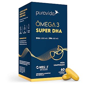 OMEGA 3 ( EPA DHA ) BIG - 120 CAPS - PURAVIDA