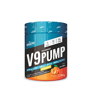 V9 PUMP - PRE WORKOUT - SABOR LARANJA 300g - SHARK PRO