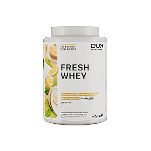 FRESH WHEY - FIOR DI LATTE E LIMAO SICILIANO - POTE 900g - DUX NUTRITION