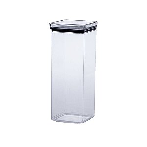 Pote Hermético Acrílico Quadrado Lumini 2200Ml