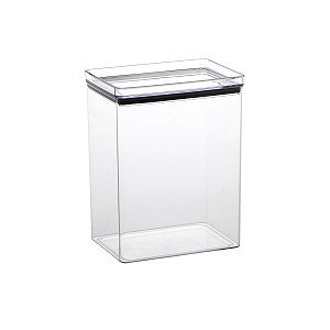 Pote Hermético Empilhável Multiuso P/ Cozinha 4200ml Lumini