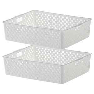 Kit 2 Cestos Organizadores Multiuso Quadratta