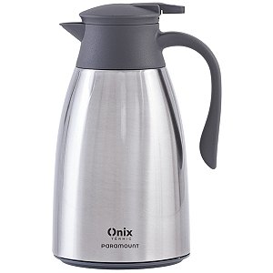 Garrafa Térmica de Aço Inox 1 Litro Ampola de Vidro