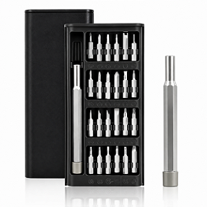 Kit Chave de Precisão 24 em 1 Magnética para Celular Notebook Eletrônicos