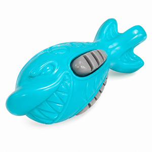 Brinquedo Peixe para Cachorro Mordedor Interativo Texturizado 15,5cm