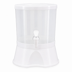 Suporte para Galão de Água 10 e 20 Litros com Torneira Branco 4L