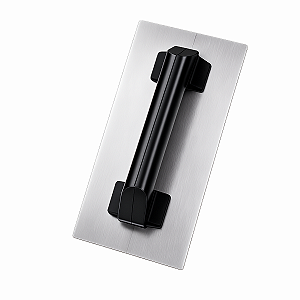 Desempenadeira Lisa de Aço 25cm para Massa Corrida Reboco Gesso e Argamassa