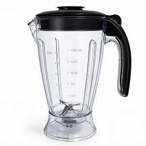Copo Liquidificador Compatível Philips Walita RI7774 RI7775 RI7776 RI7778 1,5L