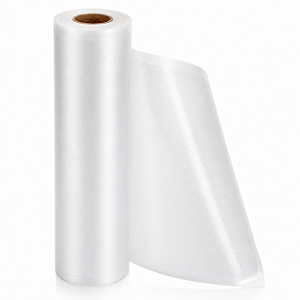 Bobina Saco a Vácuo Gofrada 25cm x 5m para Seladora BPA Free