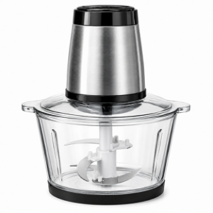 Processador Triturador de Alimentos 2L 500W Copo de Vidro 4 Lâminas 127V
