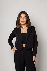 Conjunto de Alfaiataria Stella Preto