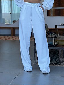 Calça de moletom Antônia Off White
