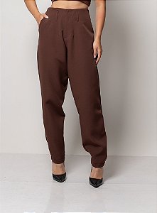 Calça Cenoura Marília Coffee