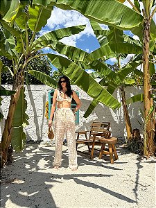 Calça de Praia Olinda Cru