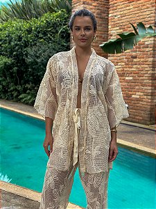 Kimono de Praia Ilha Bela Cru