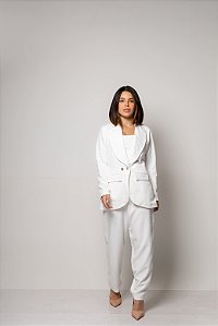 Conjunto de Alfaiataria Cecília - Branco