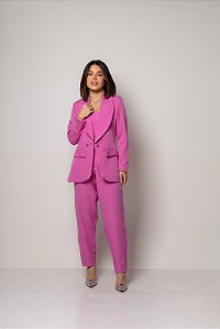 Conjunto de Alfaiataria Cecília - Rosa
