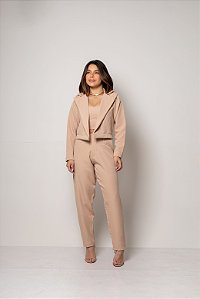 Conjunto de Alfaiataria Lavínia - Nude