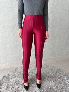 Calça Prada Julie  Vermelho Cherry