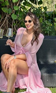 Saída de Praia Bahamas Rosa Candy