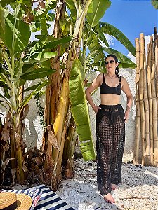 DUPLICADO - Calça de Praia Olinda Preta