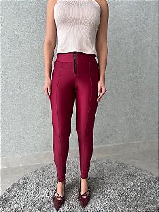 OPORTUNIDADE - Calça Prada Jade Vermelho Cherry