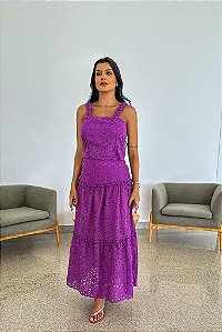 OPORTUNIDADE - Conjunto de Laise Charlotte Uva