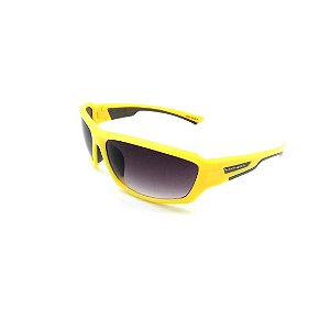 Óculos de Sol Prorider Retrô Amarelo com Lente Degradê Fumê - F0963-C9