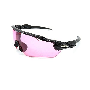 Óculos de Sol Prorider Esportivo Preto com Lente fumê - 9275
