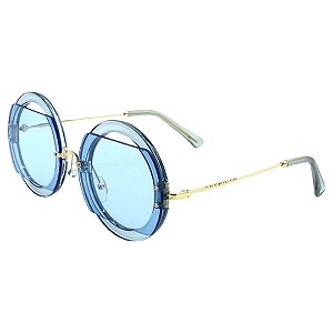 Óculos Prorider - Solar Azul e Dourado com Lentes Azuis - S8693C3-138