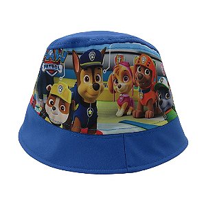 Chapéu Bucket Infantil Zjim Azul Estampado - ZJ02-MZE-A
