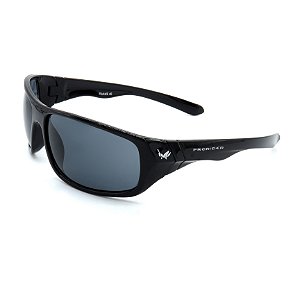 Óculos Solar Prorider  Esportivo preto com lente fumê - 454156