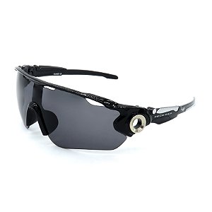 Óculos Solar Prorider Esportivo preto cok lente fumê - 4546FDG