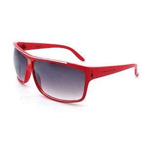 Óculos Solar Prorider vermelho com lente degrade - B2013-1074