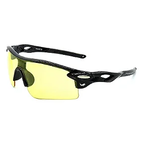 Óculos de Sol Esportivo Prorider em Grilamid® TR-90 Preto D