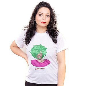 Camiseta branca Bad Rose Personagem Autoral Nanami Nem - NILL