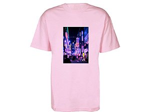 Camiseta Prorider Zeno On Rosa Claro com Bolso Retangular Vertical estampado - ZOCAM04