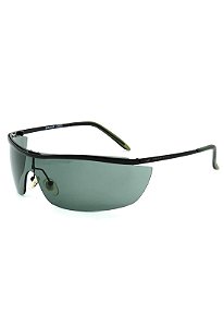 Óculos de Sol Retro Prorider Preto Fosco com Lente Verde - 725
