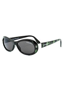 Óculos de Sol Retro Prorider Preto com Degrade Verde - TS575