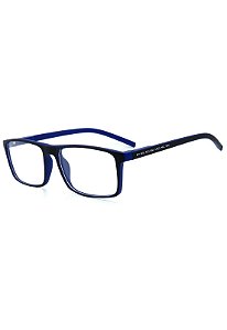 Óculos De Grau Prorider Preto Azul Fosco - GP047