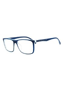 Óculos De Grau Prorider Azul e Translúcido Fosco - GP046