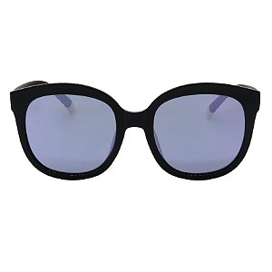 Óculos de Sol BellClover em Grilamid® TR-90 Preto Fosco Lente Espelhada