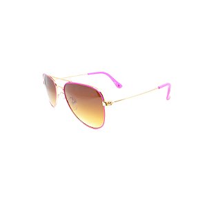 Óculos de Sol Prorider Infantil Dourado e Rosa - 10