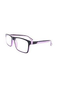Óculos receituário Prorider preto com roxo translucido -ZF8832