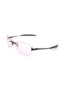 Óculos Solar Prorider retro preto com lente rosa - FUS8264R