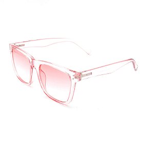 Óculos Solar Prorider Transparente Com Lente Rosa - FY8131