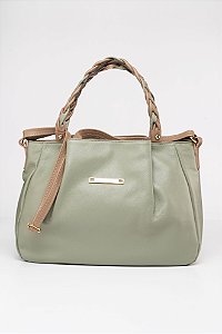 BOLSA EM COURO EB 526 ERVA DOCE/ARGILA