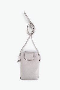 BOLSA TIRACOLO EM COURO 487 OFF-WHITE
