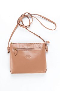 BOLSA EM COURO 504 SOFT NUDE